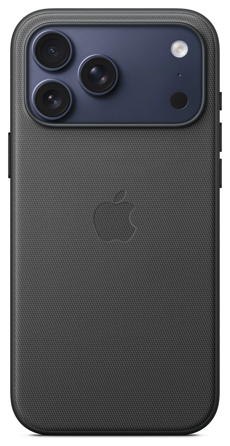 Origineel Apple iPhone 17 Pro Max Hoesje TechWoven Case MagSafe Back Cover Zwart afbeelding 3
