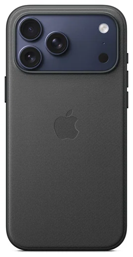 Origineel Apple iPhone 17 Pro Max Hoesje TechWoven Case MagSafe Back Cover Zwart afbeelding 3