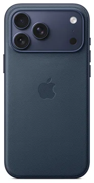 Origineel Apple iPhone 17 Pro Max Hoesje TechWoven Case MagSafe Back Cover Blauw