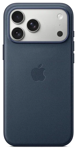 Origineel Apple iPhone 17 Pro Max Hoesje TechWoven Case MagSafe Back Cover Blauw afbeelding 2