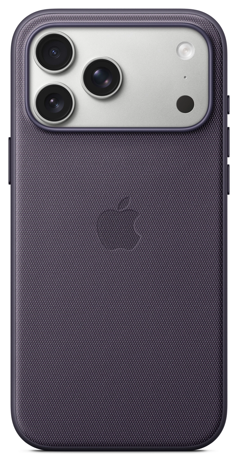 Origineel Apple iPhone 17 Pro Max Hoesje TechWoven Case MagSafe Back Cover Paars afbeelding 2