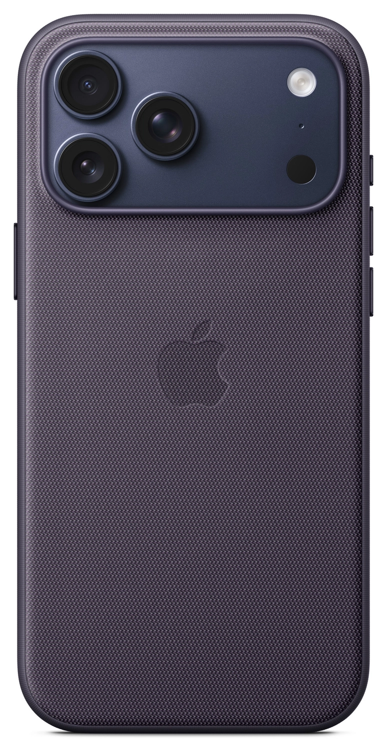 Origineel Apple iPhone 17 Pro Max Hoesje TechWoven Case MagSafe Back Cover Paars afbeelding 3