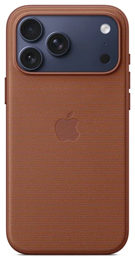 Origineel Apple iPhone 17 Pro Max Hoesje TechWoven Case MagSafe Back Cover Bruin afbeelding 2