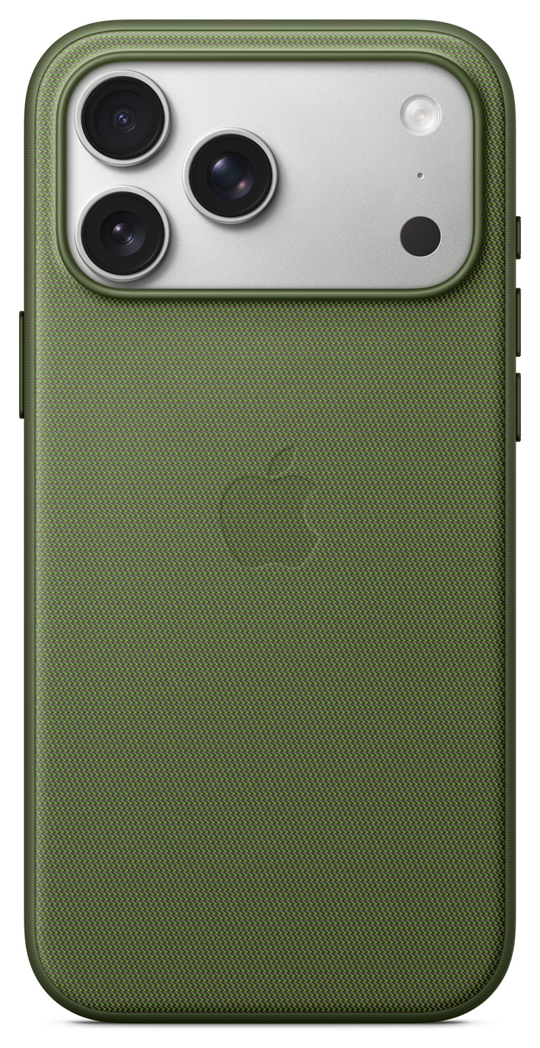 Origineel Apple iPhone 17 Pro Max Hoesje TechWoven Case MagSafe Back Cover Groen afbeelding 1