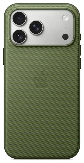 Origineel Apple iPhone 17 Pro Max Hoesje TechWoven Case MagSafe Back Cover Groen afbeelding 1