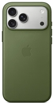 Origineel Apple iPhone 17 Pro Max Hoesje TechWoven Case MagSafe Back Cover Groen