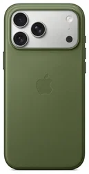 Origineel Apple iPhone 17 Pro Max Hoesje TechWoven Case MagSafe Back Cover Groen afbeelding