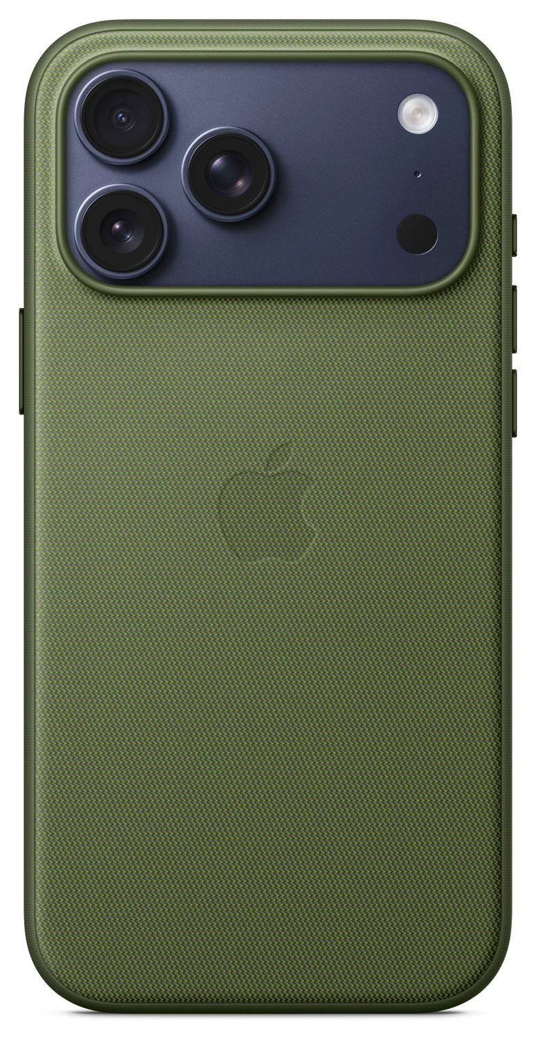 Origineel Apple iPhone 17 Pro Max Hoesje TechWoven Case MagSafe Back Cover Groen afbeelding 2