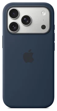 Origineel Apple iPhone 17 Pro Hoesje MagSafe Silicone Case Blauw