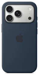 Origineel Apple iPhone 17 Pro Hoesje MagSafe Silicone Case Blauw afbeelding