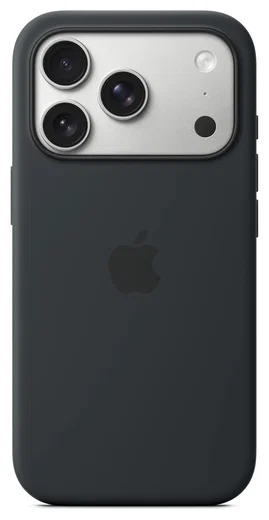 Origineel Apple iPhone 17 Pro Hoesje MagSafe Silicone Case Zwart afbeelding 2