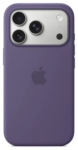 Origineel Apple iPhone 17 Pro Hoesje MagSafe Silicone Case Paars afbeelding 2
