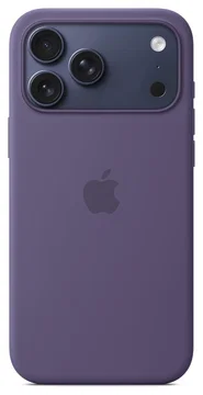 Origineel Apple iPhone 17 Pro Max Hoesje MagSafe Silicone Case Paars