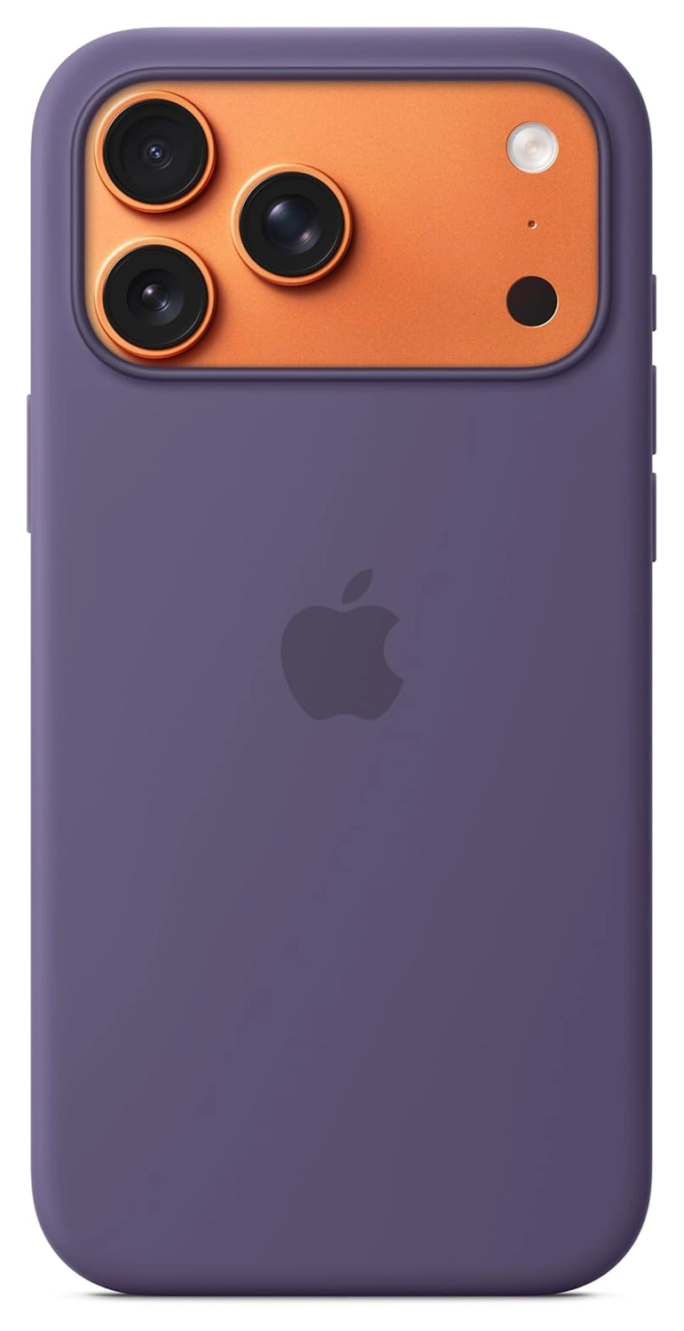 Origineel Apple iPhone 17 Pro Max Hoesje MagSafe Silicone Case Paars afbeelding 3