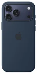 Origineel Apple iPhone 17 Pro Max Hoesje MagSafe Silicone Case Blauw afbeelding