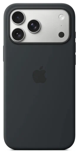 Origineel Apple iPhone 17 Pro Max Hoesje MagSafe Silicone Case Zwart afbeelding 1