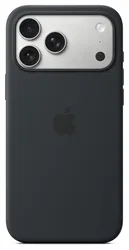 Origineel Apple iPhone 17 Pro Max Hoesje MagSafe Silicone Case Zwart afbeelding