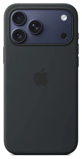 Origineel Apple iPhone 17 Pro Max Hoesje MagSafe Silicone Case Zwart afbeelding 2