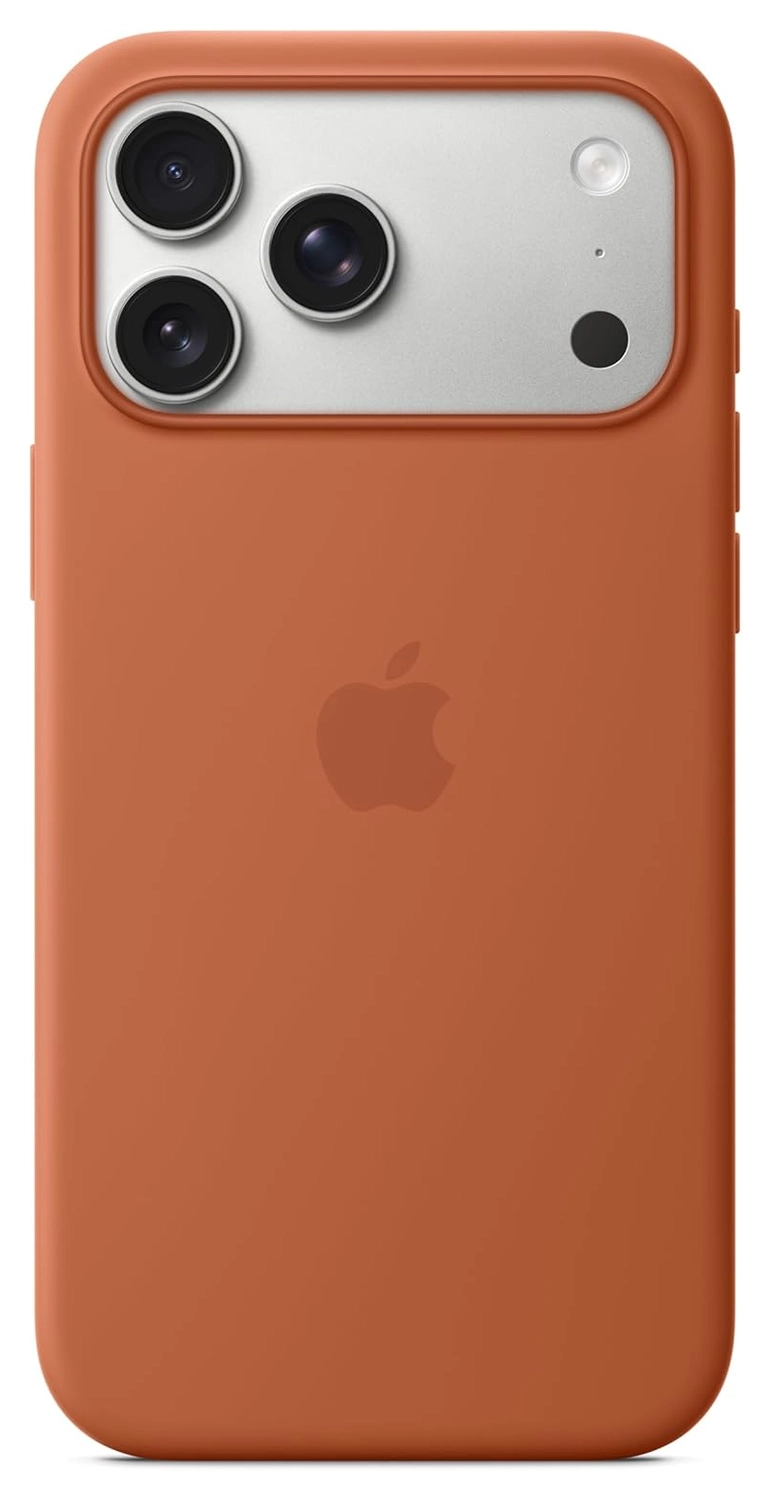 Origineel Apple iPhone 17 Pro Max Hoesje MagSafe Silicone Case Bruin afbeelding 1