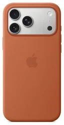 Origineel Apple iPhone 17 Pro Max Hoesje MagSafe Silicone Case Bruin afbeelding