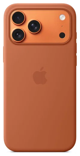 Origineel Apple iPhone 17 Pro Max Hoesje MagSafe Silicone Case Bruin afbeelding 3
