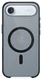 Origineel Apple Air Hoesje MagSafe Clear Case Back Cover Frost Zwart afbeelding 3