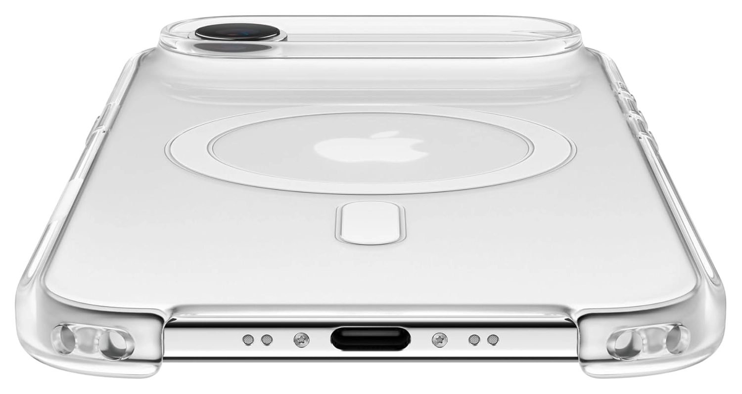 Origineel Apple Air Hoesje MagSafe Clear Case Back Cover Frost Transparant afbeelding 6