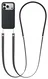 Originele Apple Crossbody Strap - Universeel Telefoonkoord Zwart afbeelding 2