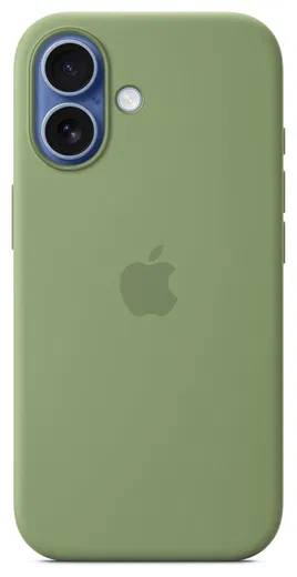 Origineel Apple iPhone 17 Hoesje MagSafe Silicone Case Groen afbeelding 1