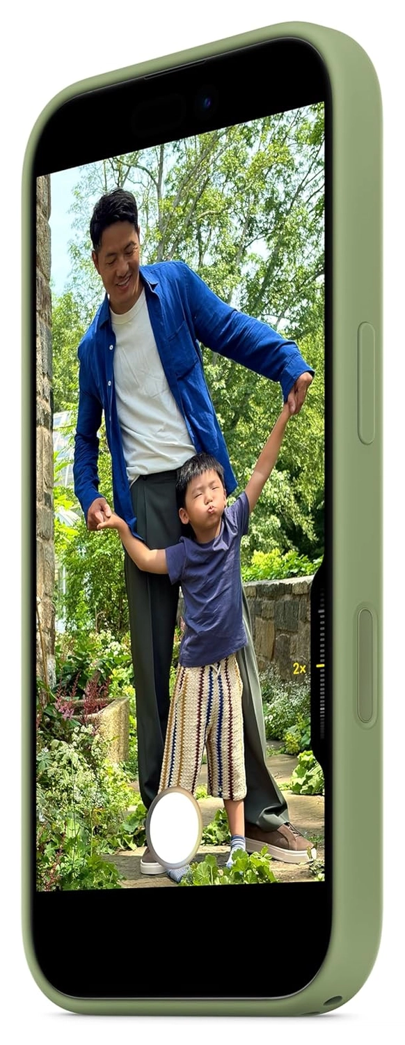 Origineel Apple iPhone 17 Hoesje MagSafe Silicone Case Groen afbeelding 6