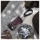 AVY Apple iPhone 13 / 14 MagSafe Hoesje met Koord 30CM Panther Hearts afbeelding 3