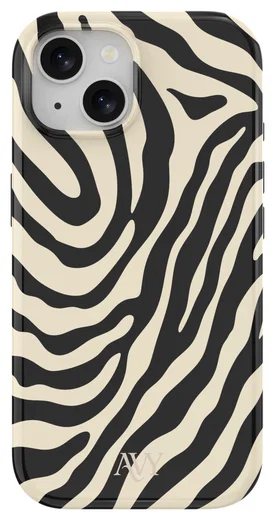 AVY Apple iPhone 13 / 14 MagSafe Hoesje met Koord 30CM Safari Hearts afbeelding 12