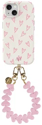 AVY Apple iPhone 13 / 14 MagSafe Hoesje met Koord 30CM Cupid Hearts afbeelding