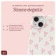 AVY Apple iPhone 13 / 14 MagSafe Hoesje met Koord 30CM Cupid Hearts afbeelding 6