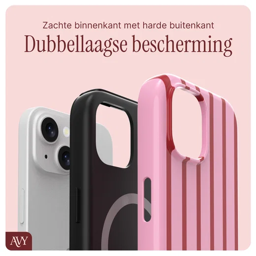 AVY Apple iPhone 13 / 14 MagSafe Hoesje met Koord (32CM) Linea Sol afbeelding 7