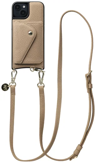 AVY Apple iPhone 14 / 13 - Styled Kit - Beige - Long Leather afbeelding 1