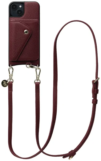 AVY Apple iPhone 14 / 13 - Styled Kit - Burgundy - Long Leather afbeelding 1