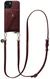 AVY Apple iPhone 14 / 13 - Styled Kit - Burgundy - Long Leather