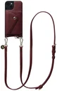 AVY Apple iPhone 14 / 13 - Styled Kit - Burgundy - Long Leather