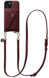 AVY Apple iPhone 14 / 13 - Styled Kit - Burgundy - Long Leather afbeelding
