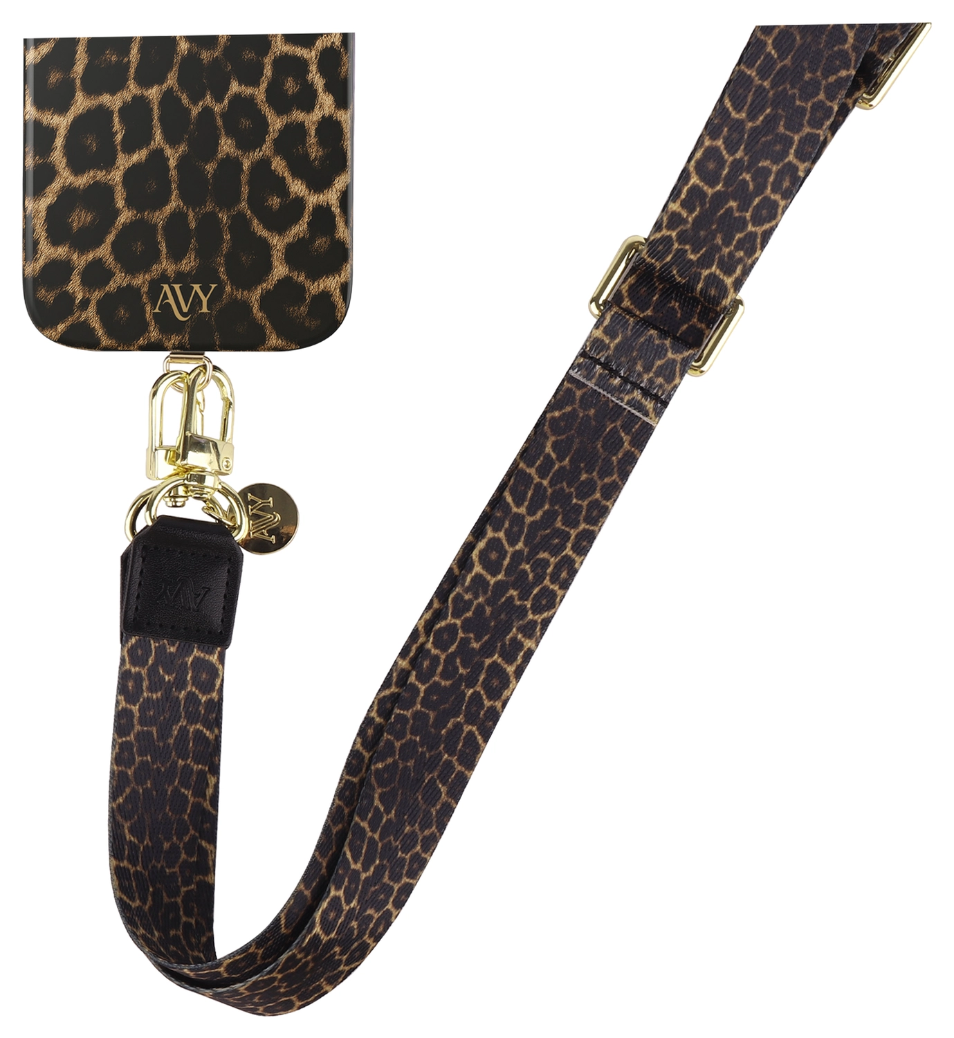 AVY Apple iPhone 14 Pro Hoesje met Koord & MagSafe 130CM Panthera Chic afbeelding 12