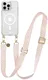AVY Apple iPhone 14 Pro Hoesje met Koord & MagSafe 130CM Cupid Blush