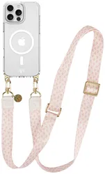 AVY Apple iPhone 14 Pro Hoesje met Koord & MagSafe 130CM Cupid Blush afbeelding