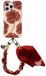 AVY Apple iPhone 14 Pro MagSafe Hoesje met Koord 32CM Botanique Roses afbeelding