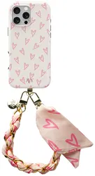 AVY Apple iPhone 14 Pro MagSafe Hoesje met Koord 32CM Cupid Blush afbeelding