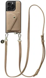 AVY Apple iPhone 14 Pro - Styled Kit - Beige - Long Leather afbeelding