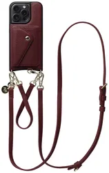 AVY Apple iPhone 14 Pro - Styled Kit - Burgundy - Leather Set afbeelding