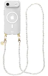 AVY Apple iPhone Air Hoesje met Koord & MagSafe 120CM Perla Chic Long afbeelding