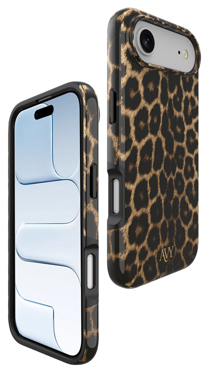 AVY Apple iPhone Air MagSafe Hoesje met Koord 30CM Panther Hearts afbeelding 19