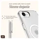 AVY Apple iPhone 17e / 16e Hoesje met Koord & MagSafe 130CM Tressé Black afbeelding 6